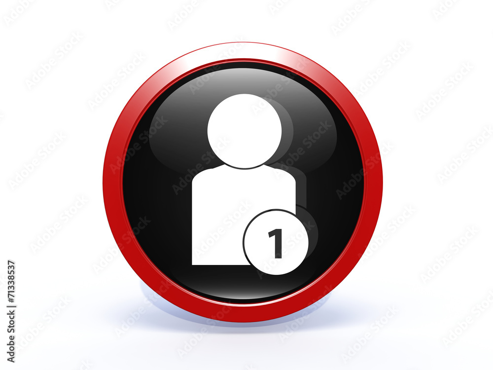 add circular icon on white background add circular icon on white background