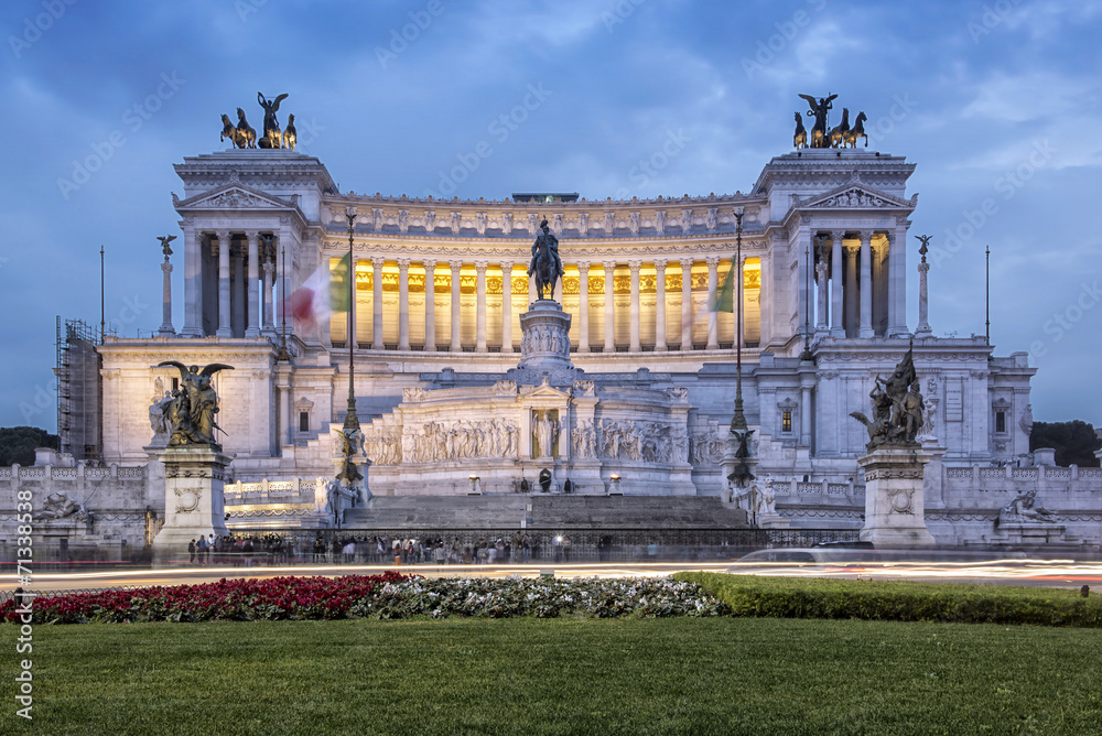 Obraz premium Altare della Patria in Rome Vittoriano Altar of the Fatherland