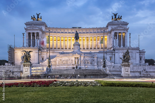 Altare della Patria in Rome Vittoriano Altar of the Fatherland