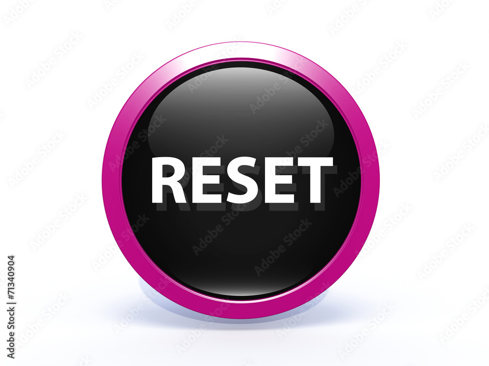 reset circular icon on white background reset circular icon on white background