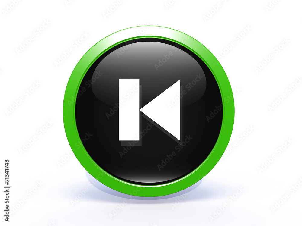 prev circular icon on white background prev circular icon on white background