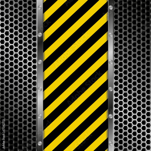 warning background