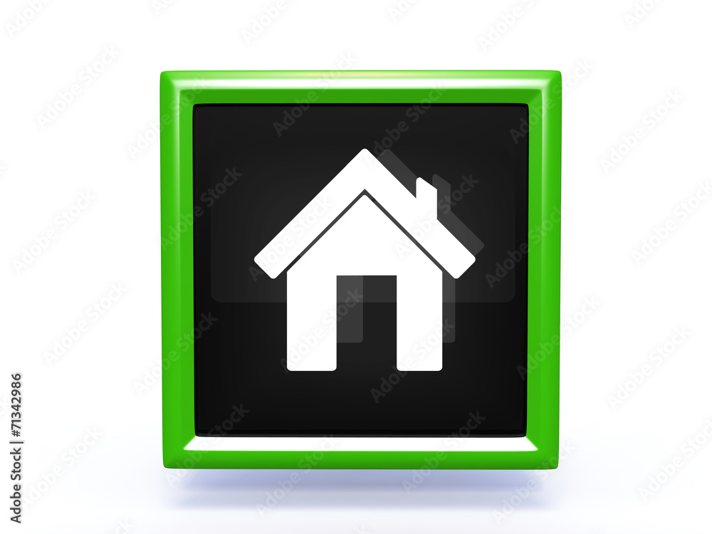 home square icon on white background home square icon on white background