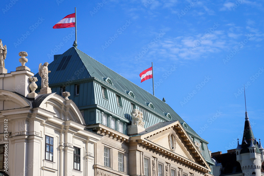 Fototapeta premium Am Hof Place in Vienna