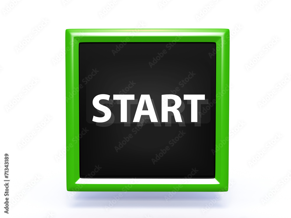 start pointer icon on white background start pointer icon on white background