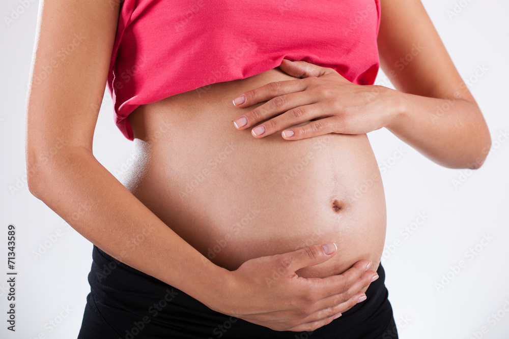 Pregnant woman's belly Pregnant woman's belly