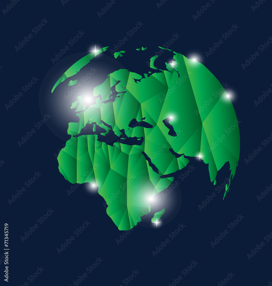 Modern globe design, vector illustration. Modern globe design, vector illustration.
