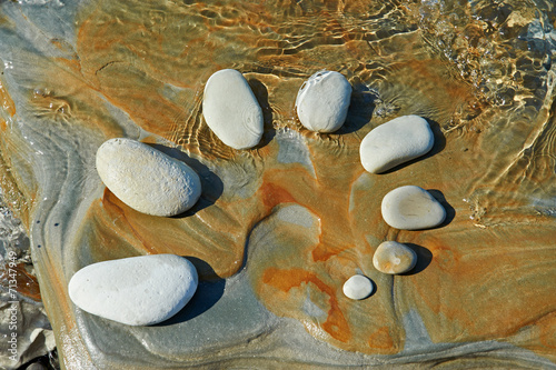 Pattern rhythm of stones