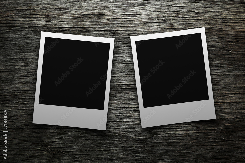 Blank photos