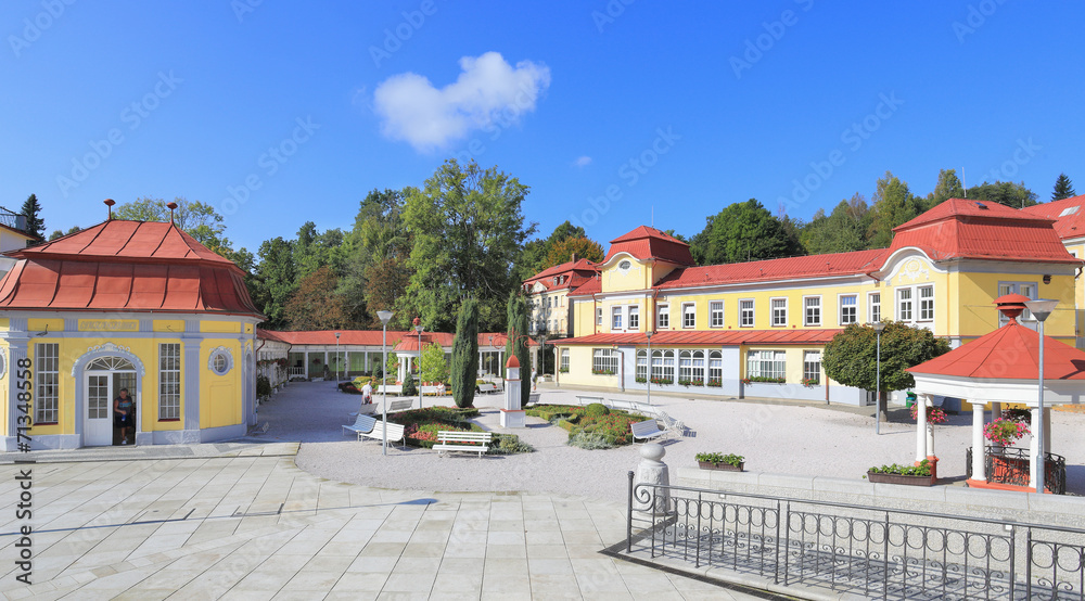 Spa Libverda in north Bohemia, Czech Republic