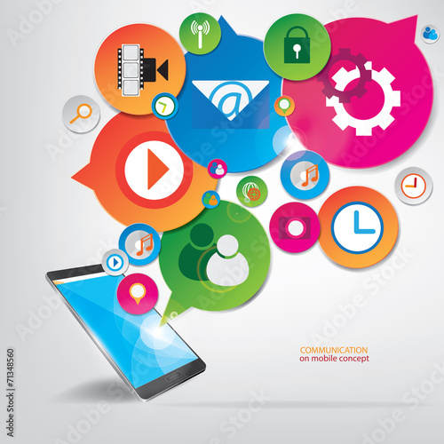 Social network communication design