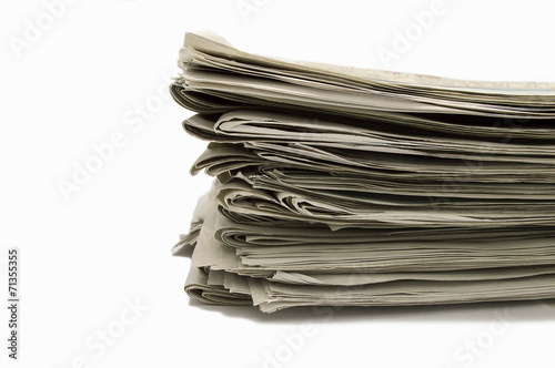 group of newspapers
