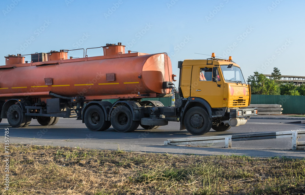 car with tank