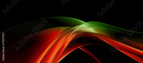 Obraz  z motywem silk in wave