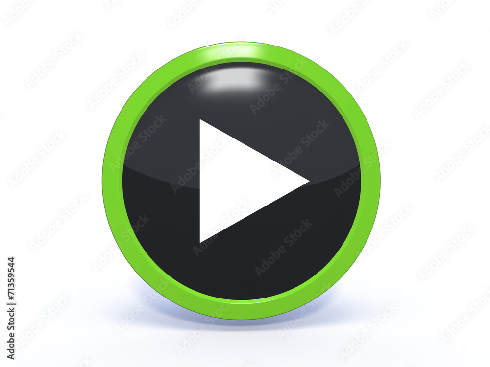 play circular icon on white background play circular icon on white background