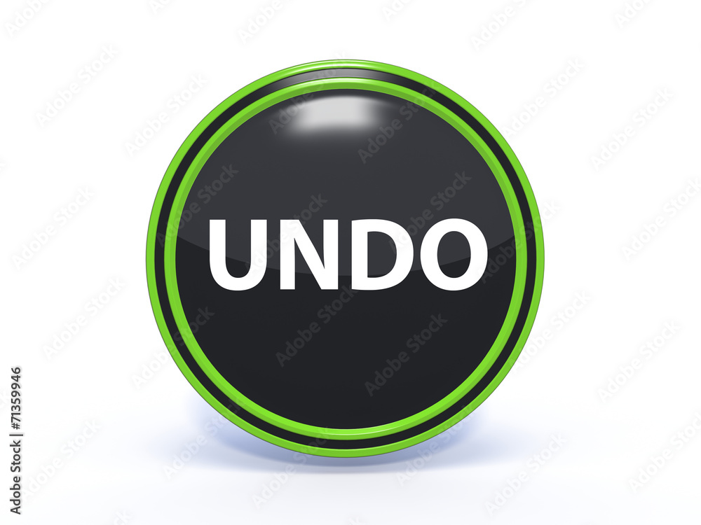 undo circular icon on white background undo circular icon on white background