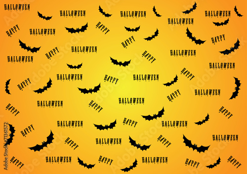 happy halloween. vector illustration
