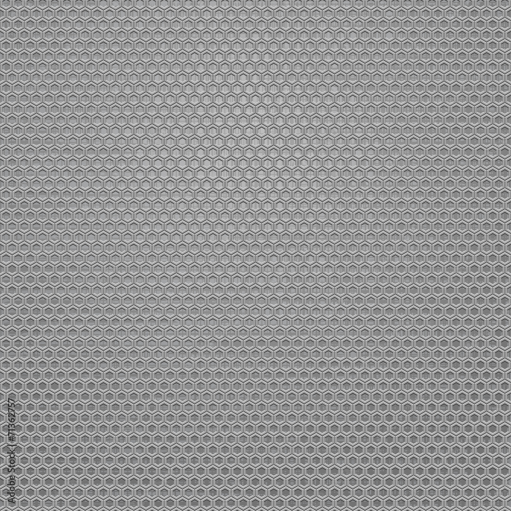 Hexagon Metallic Seamless Pattern