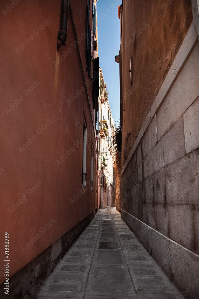 Venetian Street - Stock Photo