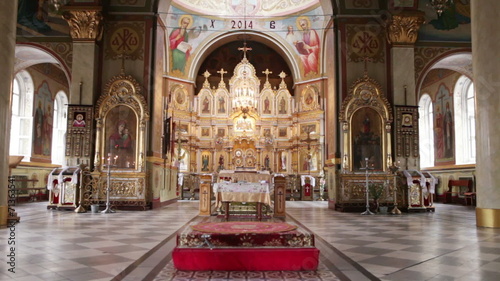 Interior of church photo
