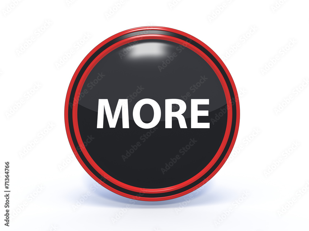 More circular icon on white background More circular icon on white background