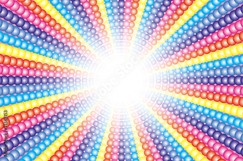 背景壁紙素材 多数の虹色小球体の放射 レインボー 七色 Stock Vector Adobe Stock 背景壁紙素材 多数の虹色小球体の放射 レインボー 七色 Stock Vector Adobe Stock