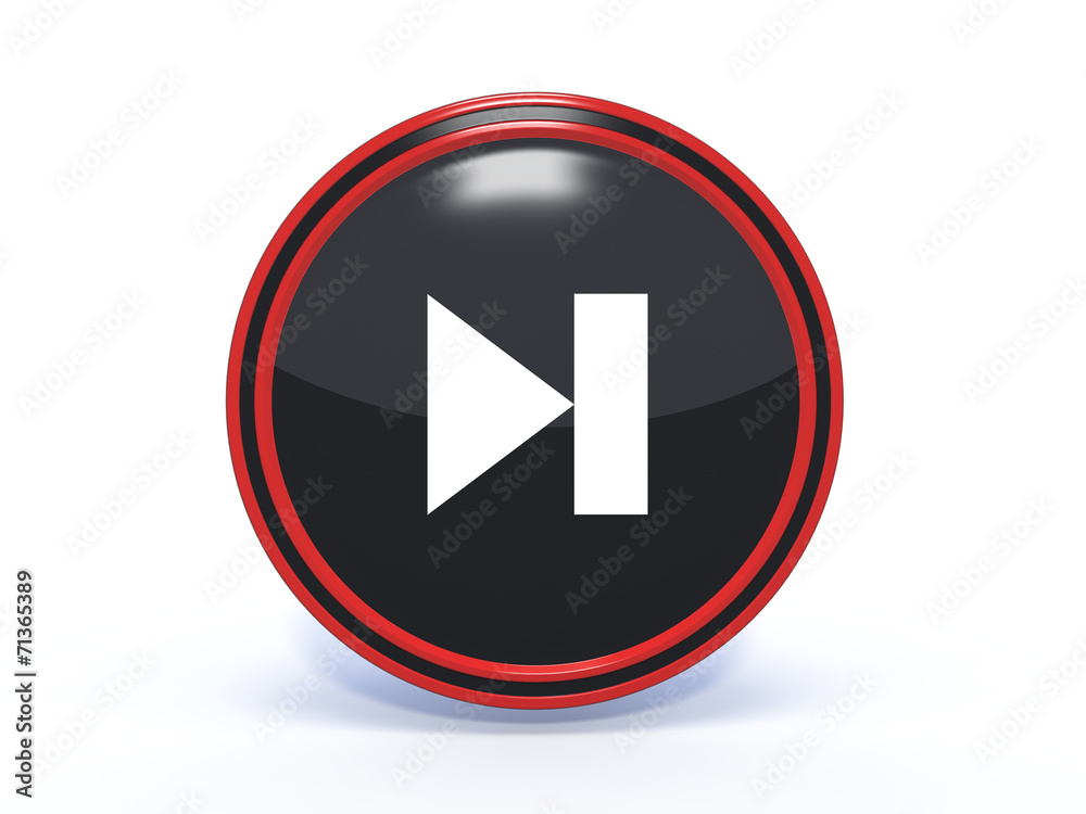 next circular icon on white background next circular icon on white background
