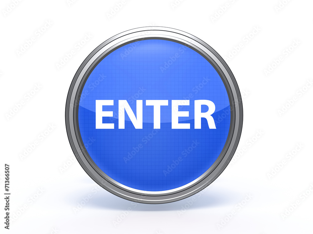 enter circular icon on white background enter circular icon on white background