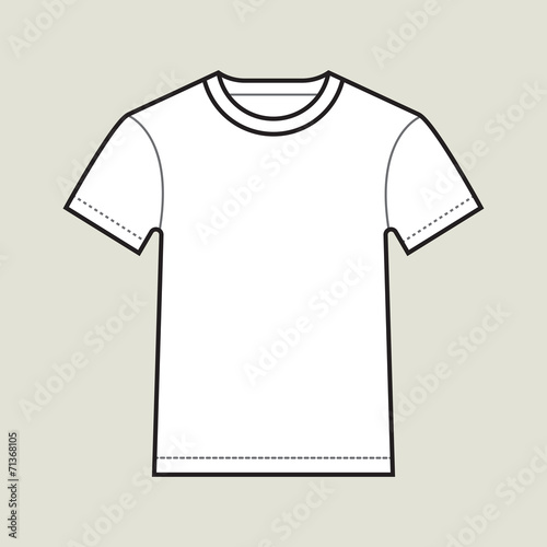 Roundneck T-shirt Template