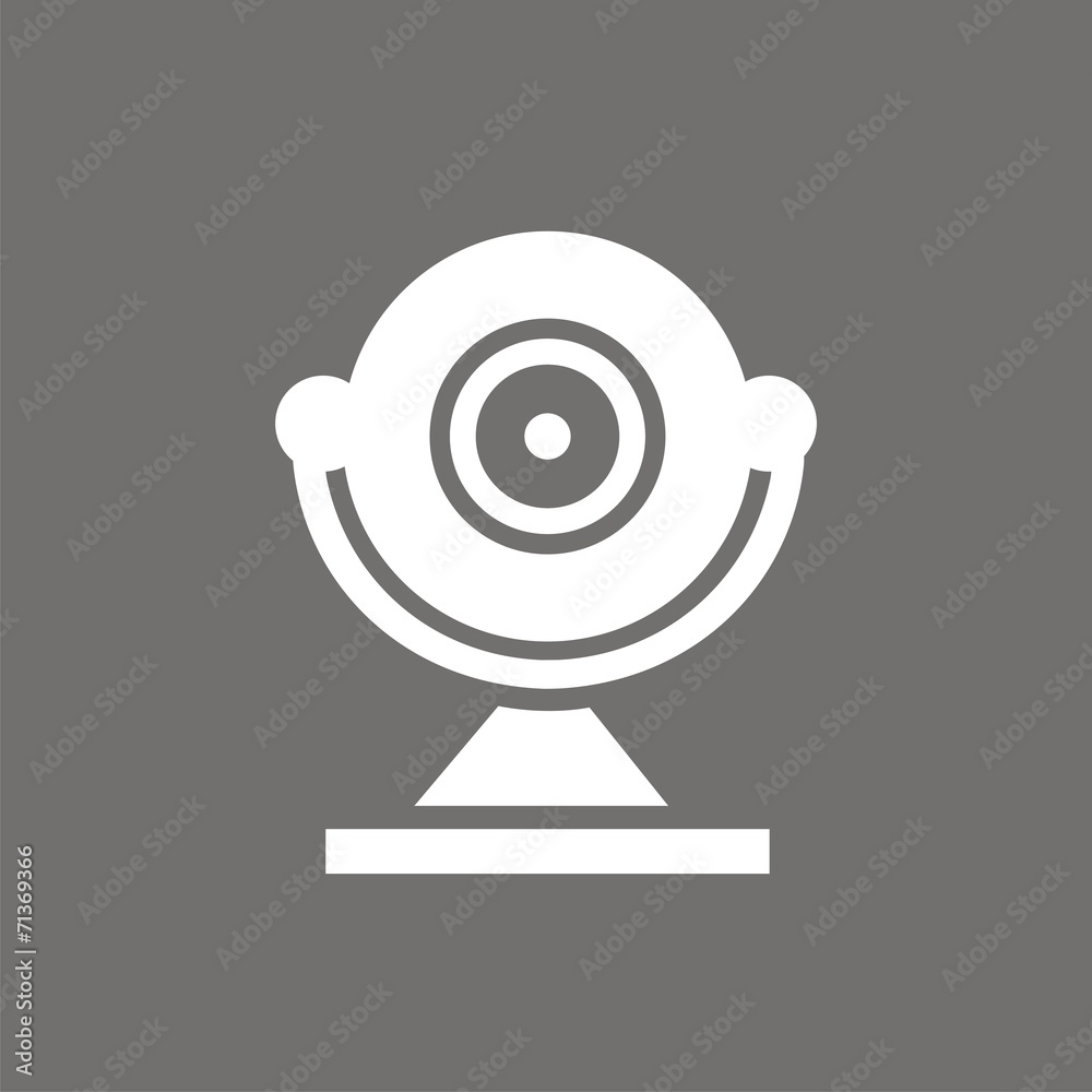 Icono cámara de vigilancia FO Stock Vector | Adobe Stock