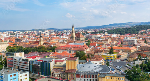 Cluj Napoca upperview photo