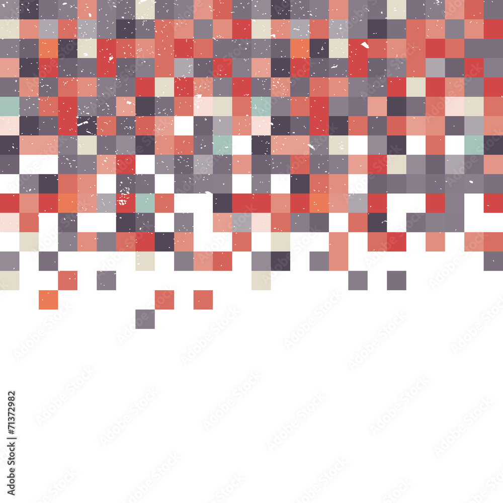 Fototapeta premium A retro style pixel art background