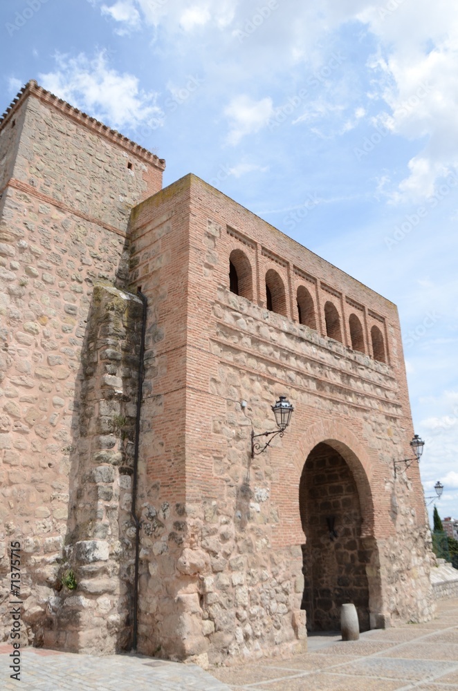 Burgos, Espagne, ancienne ville fortifiée 