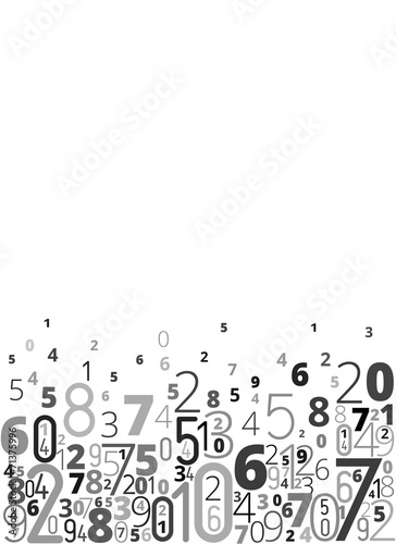 Number background