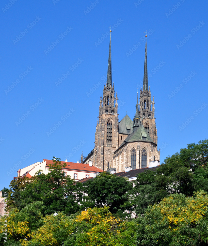 Church of St. Peter and Paul, Czech Republic, Europe Church of St. Peter and Paul, Czech Republic, Europe