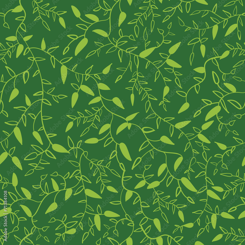 Floral seamless pattern with leaves. Vector illustration Floral seamless pattern with leaves. Vector illustration