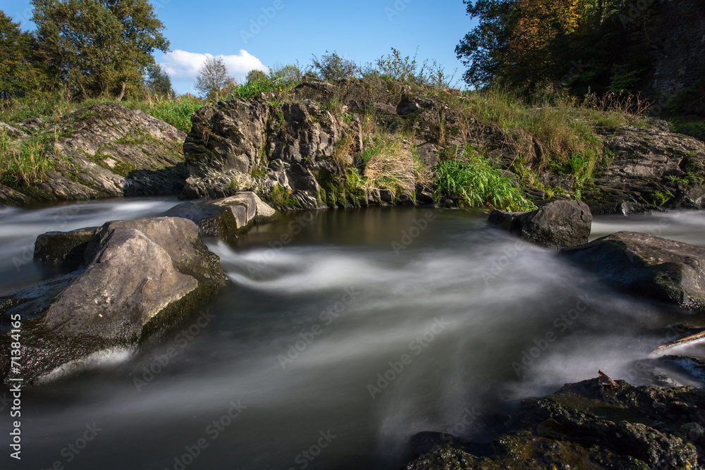 fresh flowing river