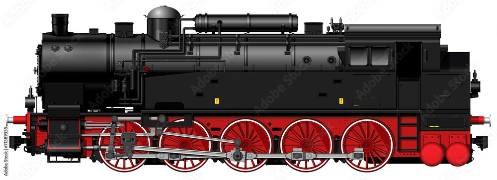 the old steam locomotive the old steam locomotive
