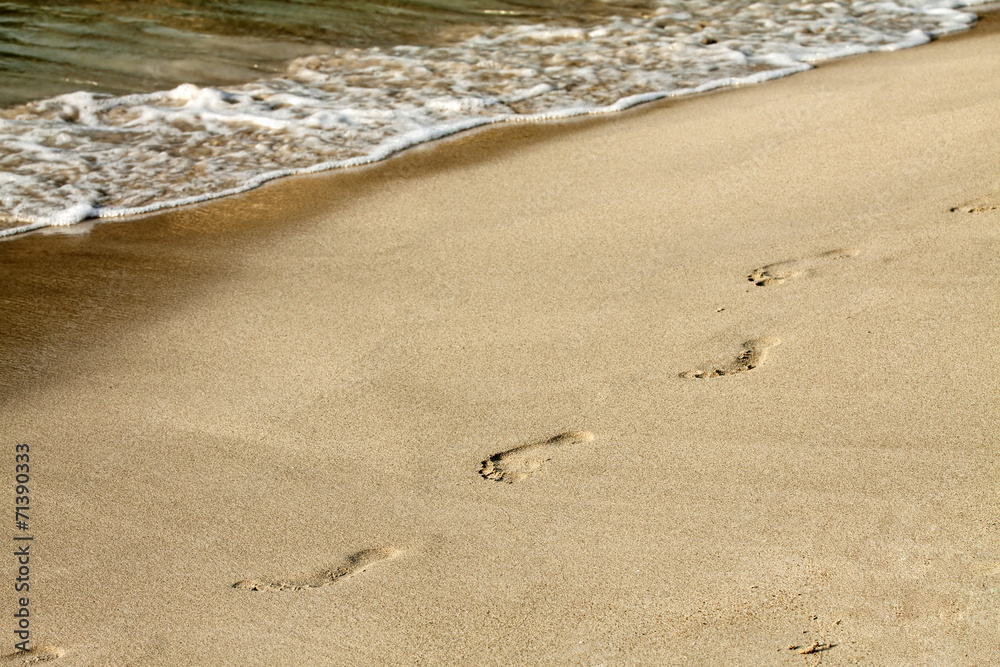 Footsteps in the sand Footsteps in the sand