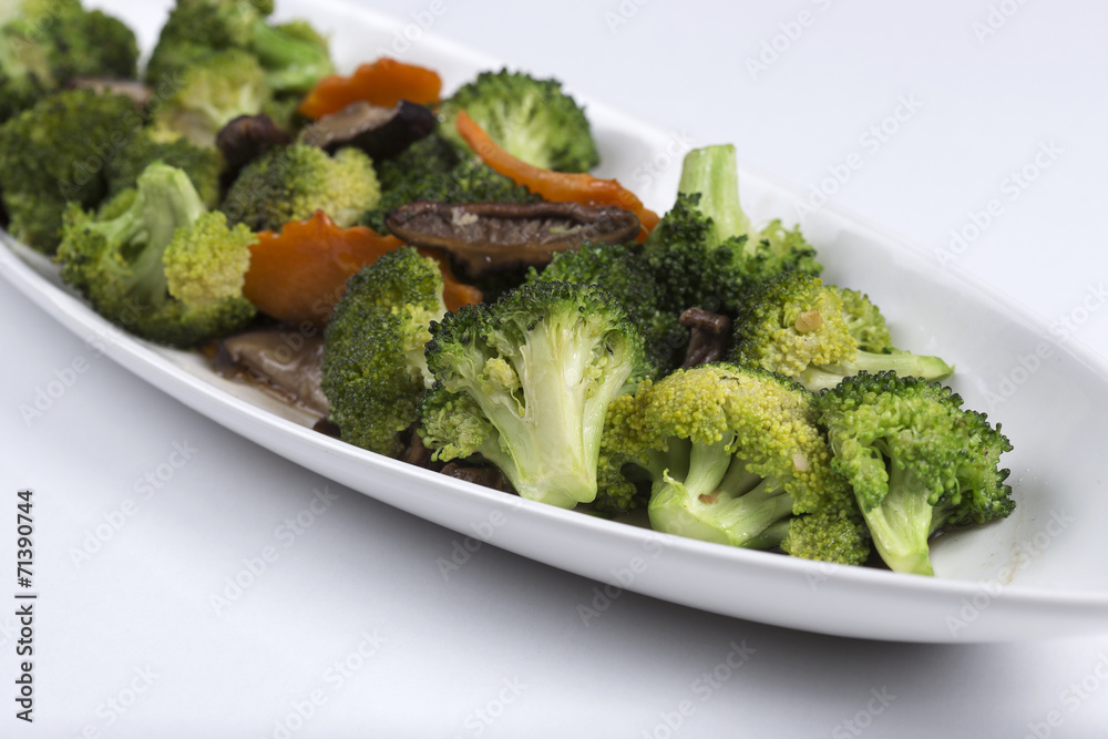 Stir fried Three vegetables