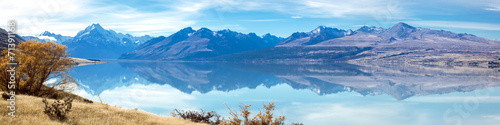 Mountain Cook NewZealand Panorama photo