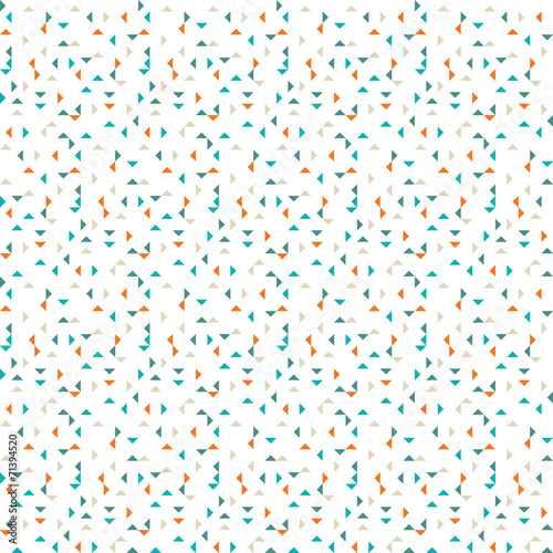 A seamless triangular vector pattern