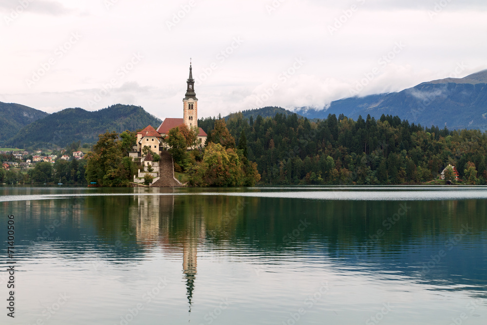 Obraz premium Amazing castle Bled lake