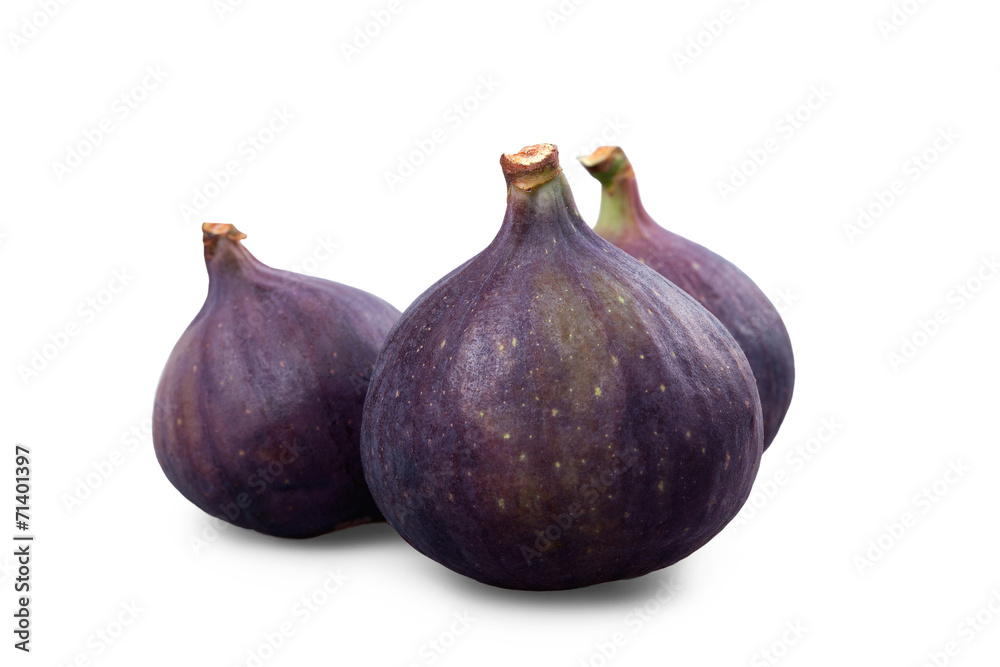 figs isolated on white background figs isolated on white background