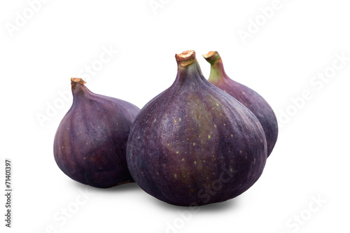 figs isolated on white background