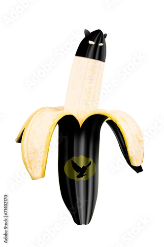 Banane Obst Frucht lustig Superheld photo