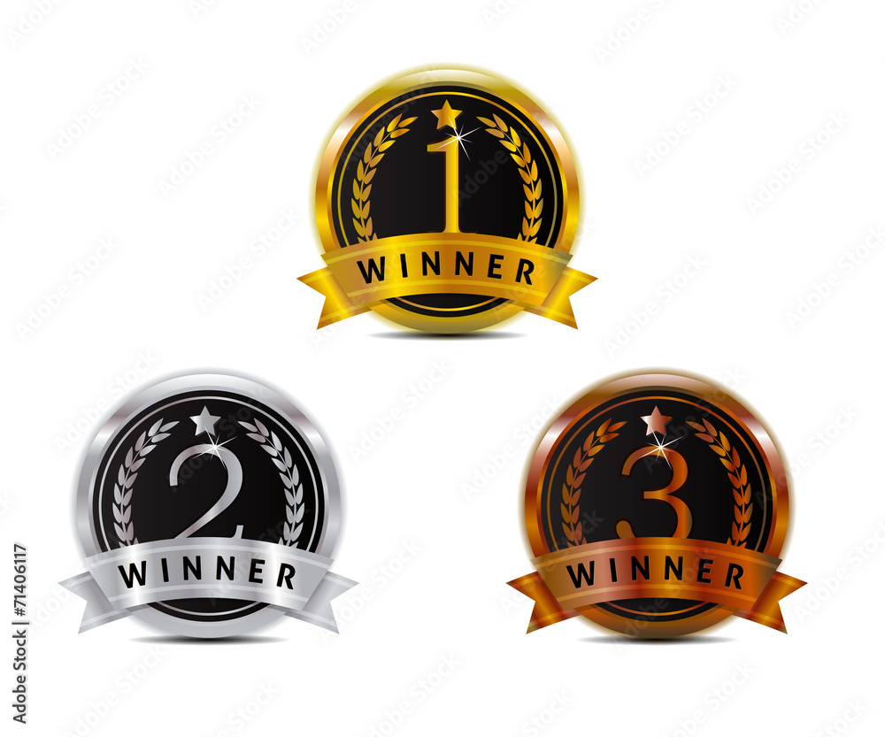 badge for winner badge for winner
