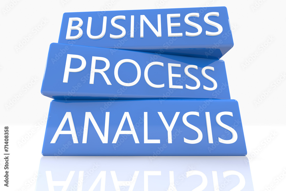 Fototapeta premium Business Process Analysis