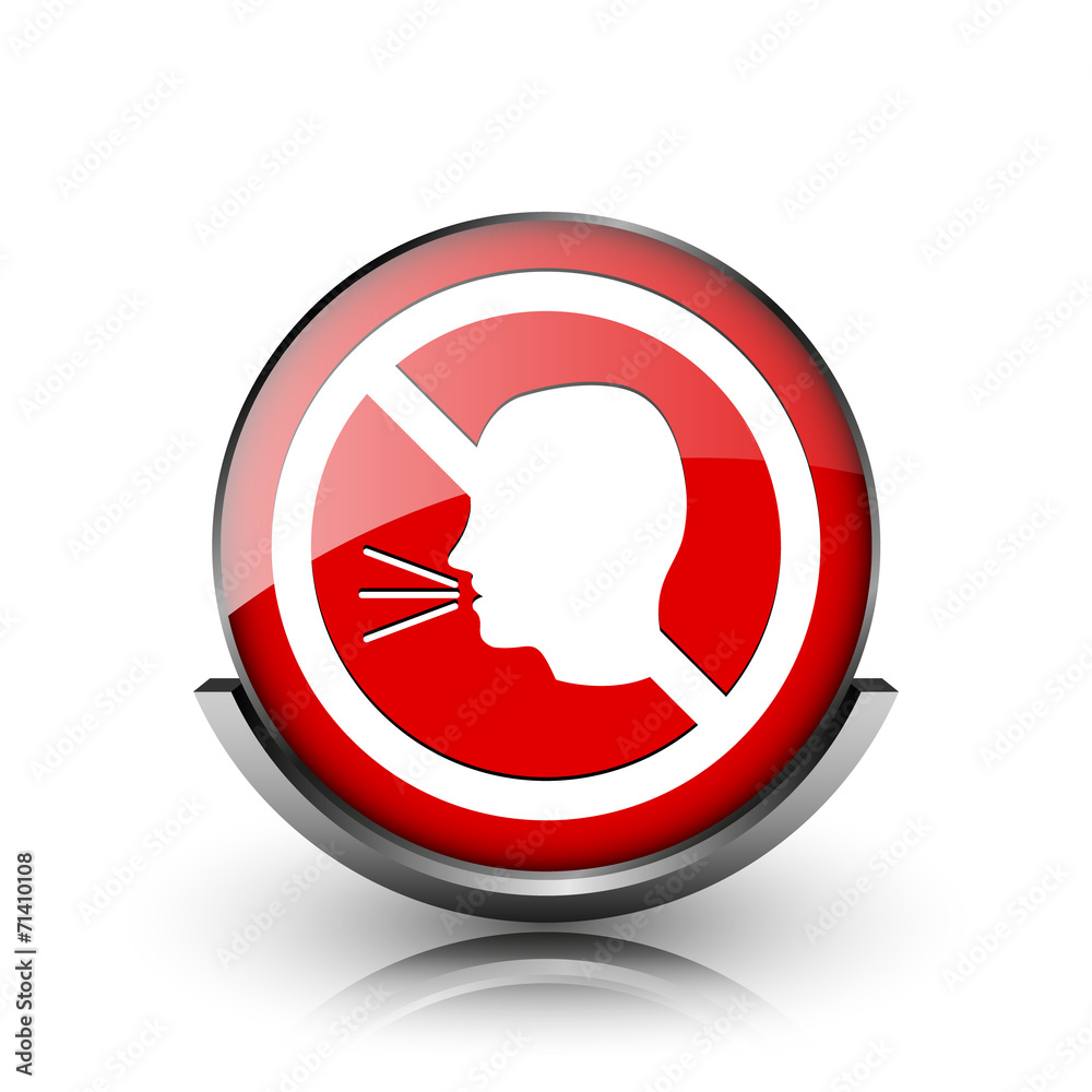 No talking icon No talking icon