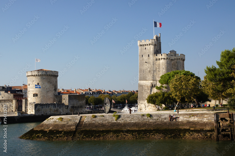 Tours de la chaîne et de Saint Nicolas - La Rochelle